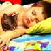 fast asleep   kid & kitten    MG 7759