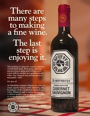 1970 DHARMA Initiative Wine ad