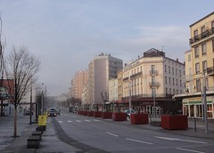 Avenue de l'Union Sovietique Front of the Railwaystation of Clermont Ferrand