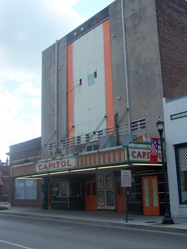 county house cinema movie marquee mainstreet theater theatre kentucky capitol princeton ticketbooth caldwell vitrolite