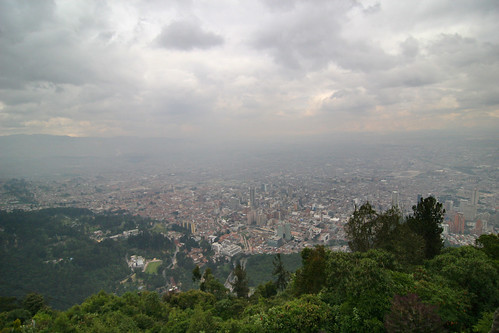 Elevation of Bogotá, Bogota, Colombia - Topographic Map - Altitude Map