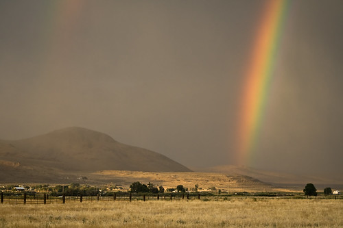 ca sunset mountain storm rainbow highway day double circularpolarizer litchfield standish
