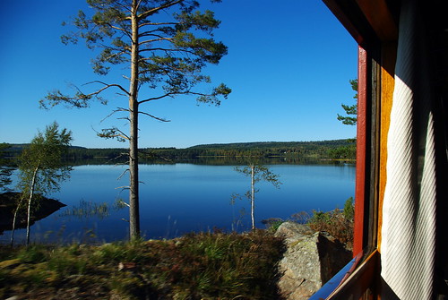 railroad sky tree water museum train pentax sweden värmland svanskog k200d negeasca jååj