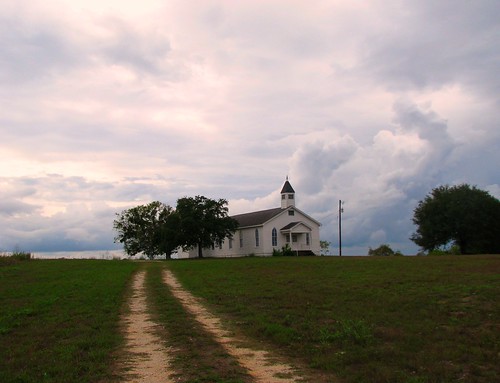 church clouds texas ghosttown stormclouds cheapside mlhradio gonzalezcounty