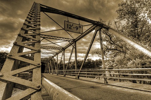 bridge ohio sepia geotagged nikon steel hdr d300 photomatixpro ashtabulacountyohio harpersfieldcoveredbridge photoshopelements7 nikongp1 tokinaatx124prodxii