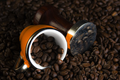 cup coffee beans espresso terrakeramik ghholt
