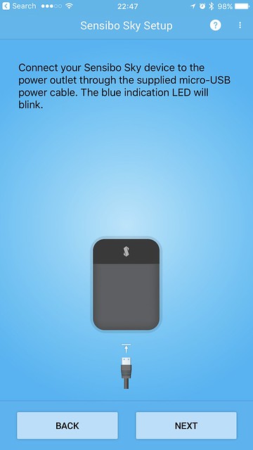 Sensibo iOS App - Setup #2