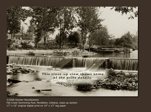 usa history buildings parks indiana rivers streams pendleton realphoto hoosierrecollections