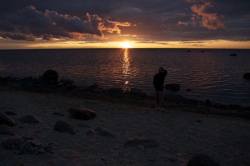 sunset summer beach tallinn estonia raw eesti