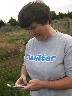 Tweeting from the field