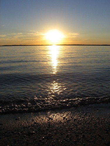 sunset summer lake beach water wisconsin video redtail iola petenwell