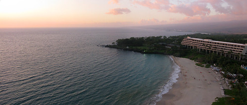 sunset panorama kite beach canon hawaii dusk aerial bigisland kap maunakea a650 brooxes rokkaku maunakearesort bbkk a650is gentledchdk