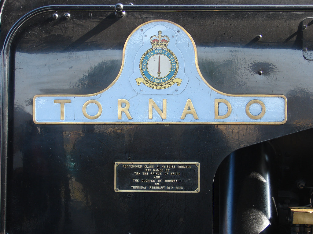 60163 Tornado Nameplate