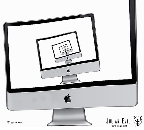 apple canon julian mac imac evil drosteeffect droste macbook julianevil pixelbenter adobephotoshopsc4
