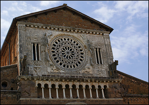 italy church italia chiesa kerk viterbo italie tuscania vt lazio rosone rosewindow roosvenster latium vivalitalia bellitalia