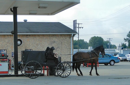 horse women pumps indiana gasstation amish petrol mitchell buggy lawrencecounty oldorder dschx1