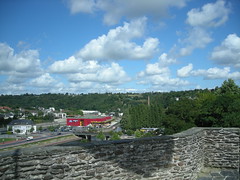 Vue sur Saint-Lô depuis les fortifications