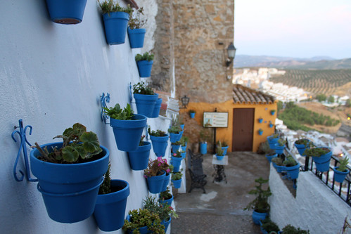 landscape andalucía view terrace paisaje flowerpot vistas córdoba balcón macetas iznajar iznájar