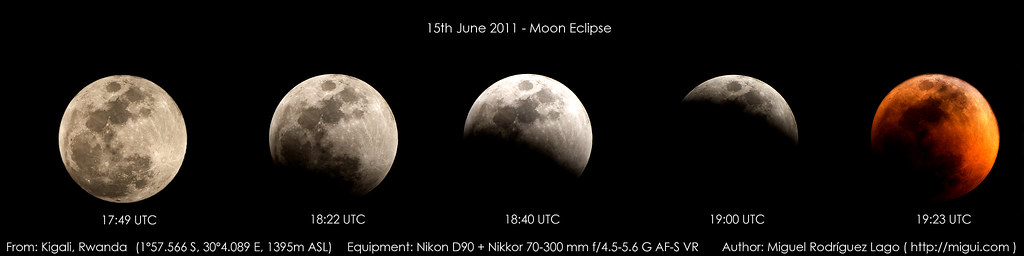 Fly me to the moon - 15th June 2011 Eclipse