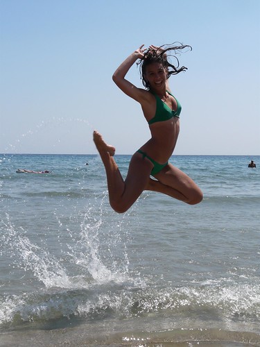 sea dance jump ballerina mare dancer salto acqua nene sunsetsea schizzi danzaclassica