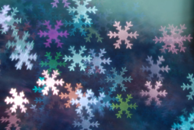 snowflake bokeh texture3