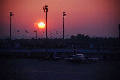 sun sunrise munich fly airport