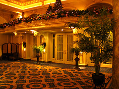 Fairmont Palliser Hotel Lobby, Christmas 2009