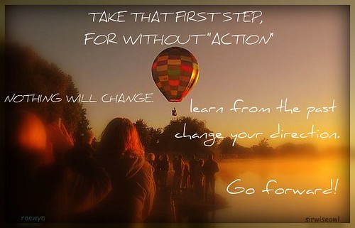 Take That First Step!