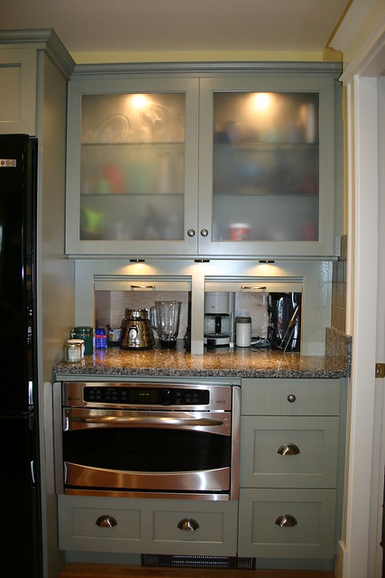Cabinet Unit With Extra Deep Appliance Garage Recessed Int Flickr