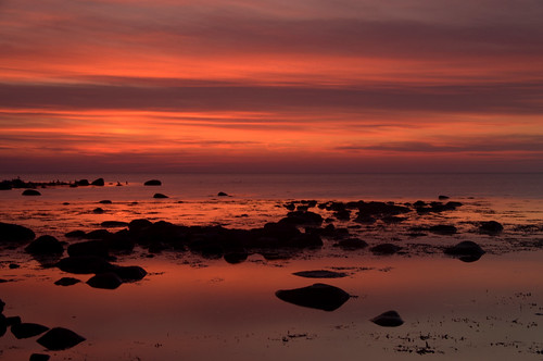 sunset sea sky praia beach skåne nikon purple sweden filters scania cokin skane vejbystrand littlepebble d700 lickas lickas2007