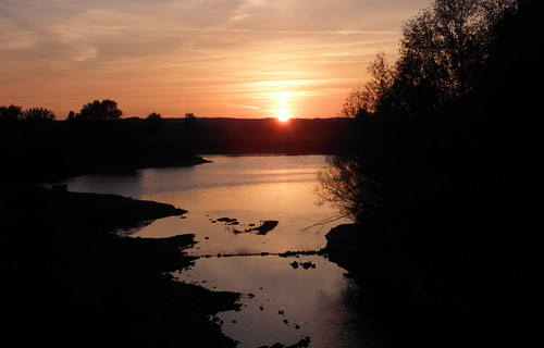 sunset nature river zonsondergang ijssel june2