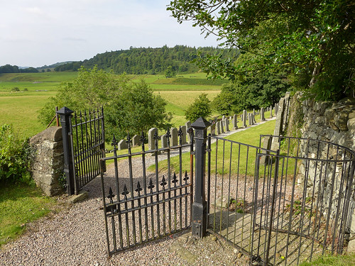 kilmartin scotland unitedkingdom schotland graveyard stones leicadlux6 dlux6 leica fence landscape gate grassland field wall