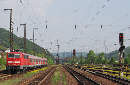 railroad germany bayern railway trains bahn mau germania ferrovia treni br111 nikond40x