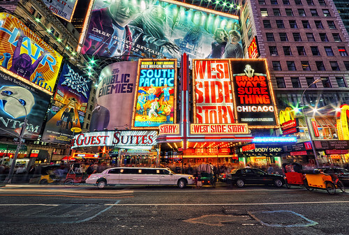 street new york city nyc newyorkcity trip travel light shadow vacation people usa chicago ny newyork west color art public car rock night america hair square geotagged star us lowlight nikon opera colorful exposure theater neon nocturnal unitedstates state theatre manhattan district united side unitedstatesofamerica tripod ad broadway harry potter limo m mc story trail musical empire times states phantom amerika philipp dri limousine hdr donalds enemies blending the klinger topf1000 of d700 dcdead