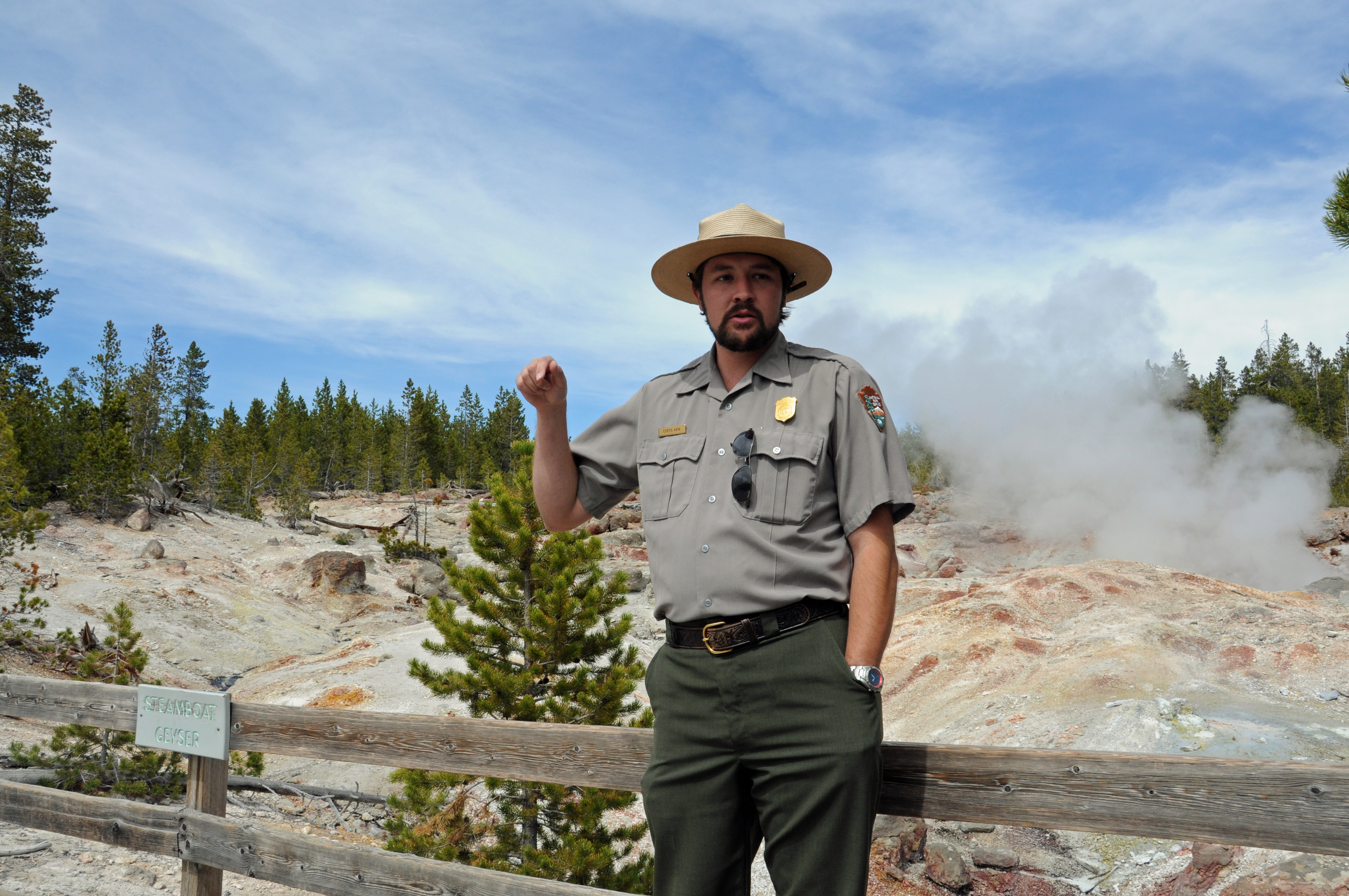 6) Alex is a park ranger at Yellowstone National Park. He patrols an area  of approximately 5,000 acres. D… | Park ranger, Yellowstone national park, National  parks