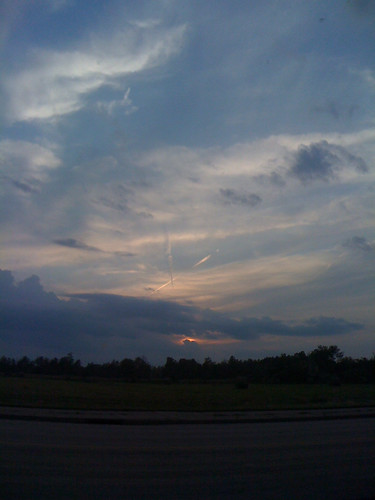 plane sky cloud sunset superior uploading