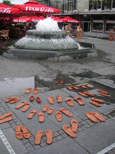 Slippers in Belgrade