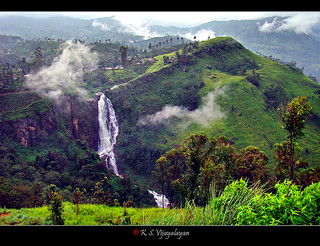 Devon's Waterfalls, Sri Lanka