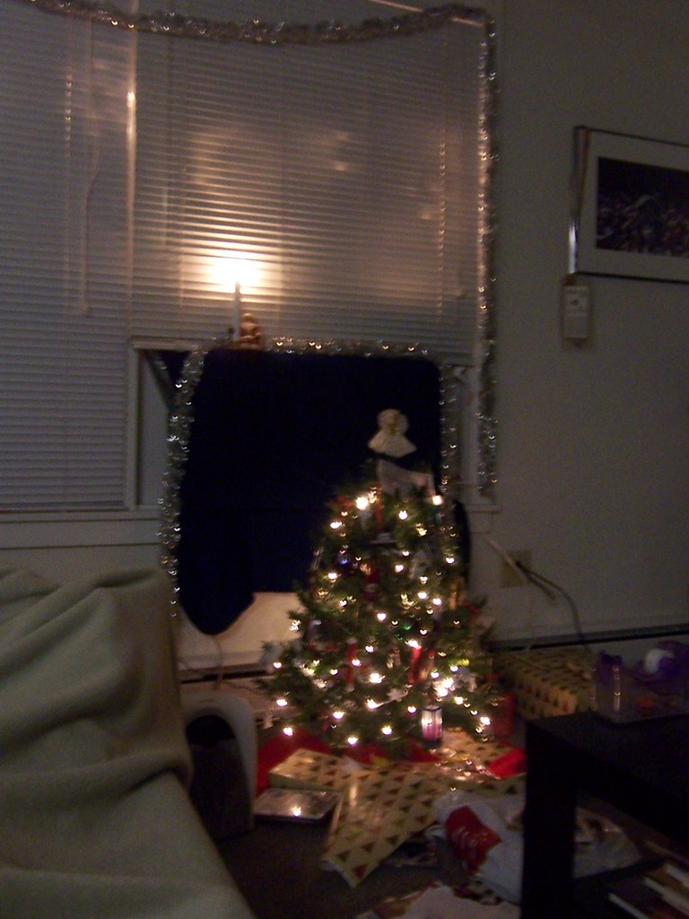 our first tree with presents