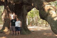 Me and Angie at the Angel Oak tree
