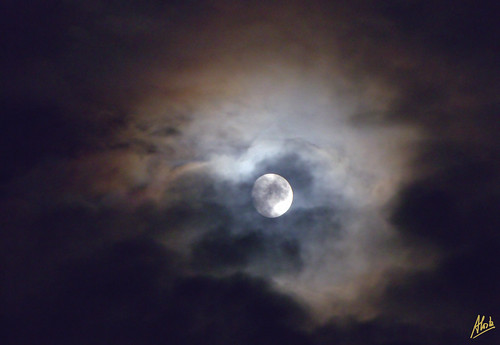 moon clouds luna corona nubes antoniocosta