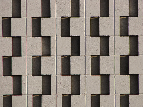 brick wall block firehall midcenturymodern concreteblock perforatedbrick