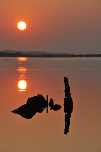 sunrise rouge soleil reflet paysage narbonne matin leverdesoleil étang bages environ mywinners mywinner abigfave peyriac