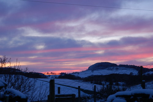 sunset scotland perthshire bankhead ph10