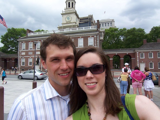 at independence hall