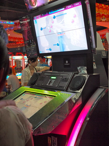 An Elite Beat Agents like arcade game