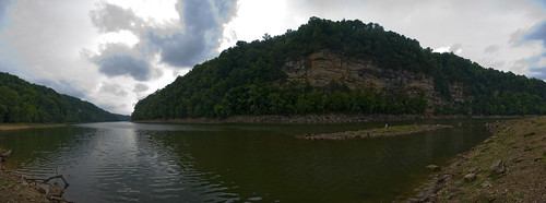 county sky panorama lake rock clouds river island tn tennessee hill center warren bluffs collins