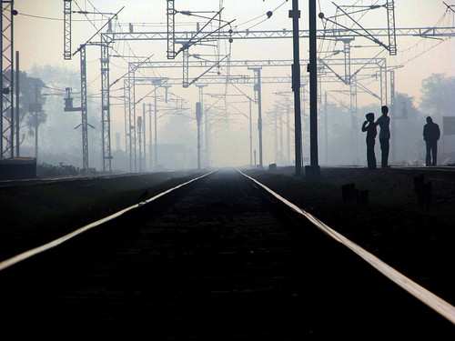 india train tracks railway amritsar