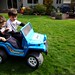 brothers commandee ian's electric jeep, terrorize the dog and terrify their parents     MG 6237