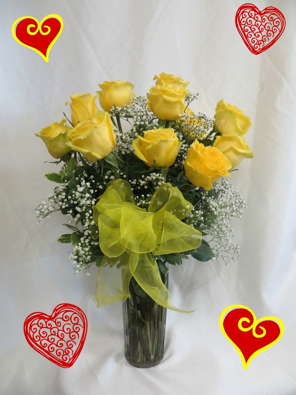 romantic-ideas-yellow-roses-for-valentines-day-houston-pasadena-tx